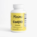 CoQ10 Ubiquinone 200mg, 3. strana Testováno, Optimálně Absorbované Ubiquinone, Vegan, Gluten zdarma doplněk stravy Podpora pro srdeční zdraví a funkce mozku, 30 Kapsle