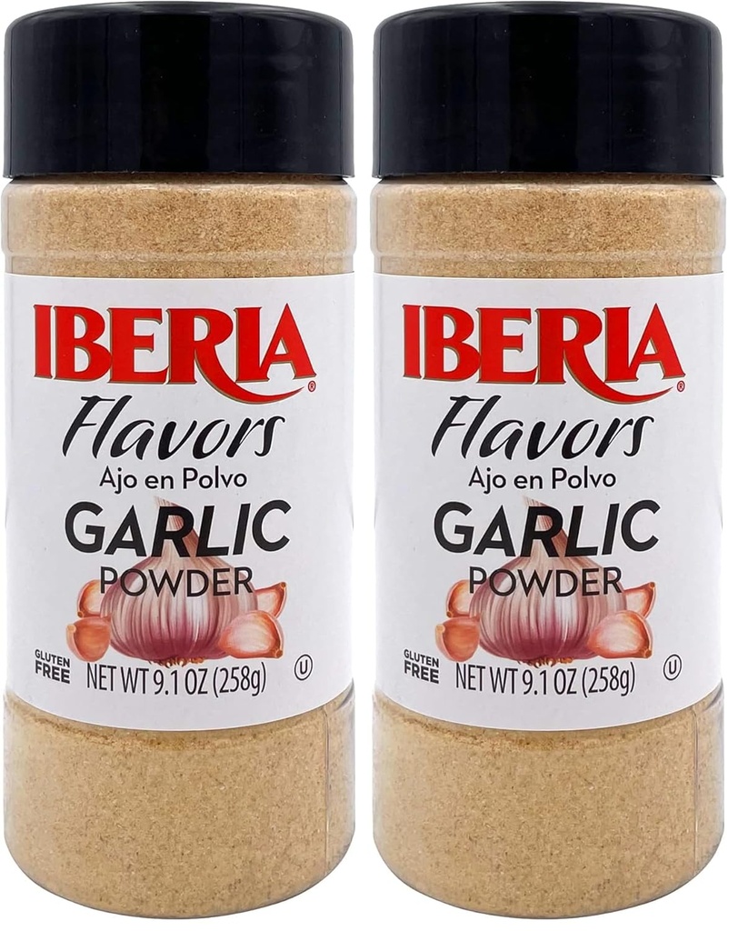 Iberia Garlic Powder, 9.1 Oz (balení po 2)
