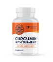 Vimérický kurkumin s turmerickým doplňkem, 1000mg Curcumin Extract / Serving - Liquid Capsules - Non- GMO, gluten- Free, Kosher, Vegan & Paleo Friendly Turmeric Curcumin Dodatek