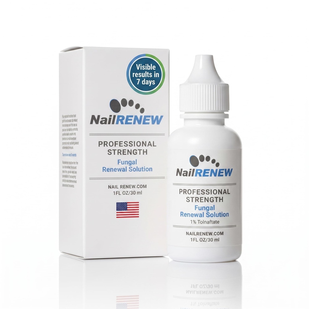 NailRENEW Antimykotika - Profesionální síla, Compliant Fungus Léčba pro Toe Fungus, Zbarvené nebo křehké nehty (1 lahvička)
