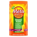 Metamucil Premium Blend, 4- in-1 Fiber Supplement for Digestive Health, Psyllium Husk Fiber Powder, Sugar- Free with Stevia, Plant- based Fiber Supplement, Orange Flaured, 180 lžiček