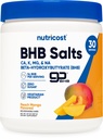 Nutricost BHB Salts Drink Mix (30 Servings, Peach Mango ochucené) (5G BHB Per Serving) - 0G Total Sugars, Vegetarian Product