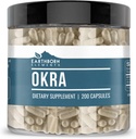 Elements Okra Extract 200 Kapsle, Čisté a neředěné, Žádné přísady