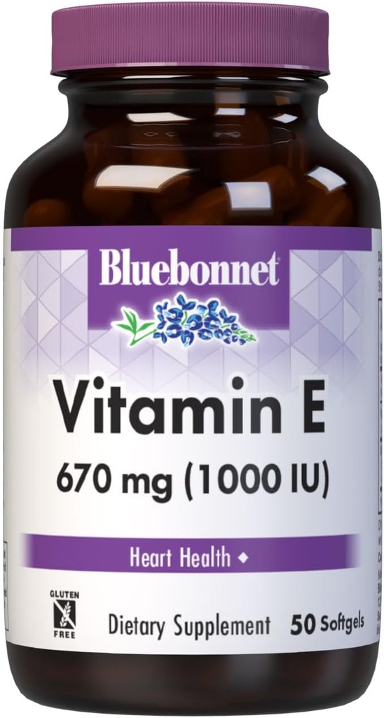 BlueBonnet Vitamin E 1000 IU Smíšené ponožky, 50 Počet