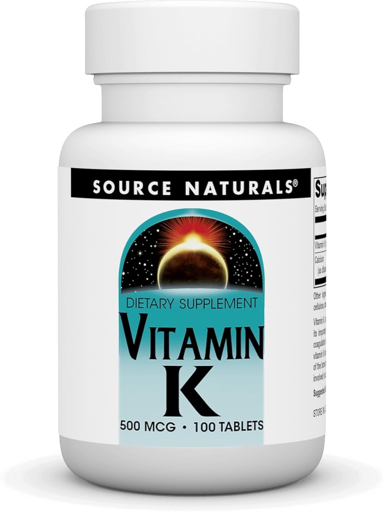 Zdroj Naturals Vitamin K - 500 mcg - 100 tablet