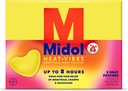 Midol Heat Vibes Menstrual Pain Relief Patches, pro období Křeče a bolesti zad, Balení 3