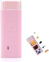 Cestovní Pill Organizátor 3 krát denně, Denní Pill Box pro cestování, Roztomilý přenosný Pill Pouzdro Pill Dispenser Mini Držák na pilulky pro doplňky, pilulky, vitamíny a léky (růžová)