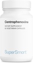 Supersmart - Centrofenoxin 500 mg denně (DMAE & pCPA) - Novotropní dodatek 124; Non- GMO & gluten zdarma - 60 Vegetariánské kapsle