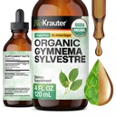 BIO KRAUTER Gymnema Sylvestre Extract Drops - Alkohol a cukr zdarma - Vegan Gymnema Leaf Extract 4 Fl.Oz.