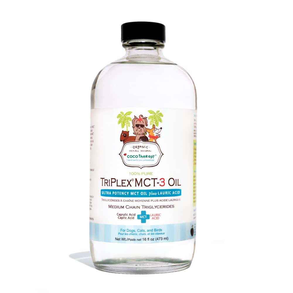Kokoterapie Triplex MCT- 3 Oil, Non- GMO, 100% čisté a přírodní, 16 oz.