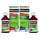 Robitussin DM Max Cough Plus Trust Congestion a Robitussin Maximální síla Nighttime Cough DM, Adult Performas - 2 x 8 Fl Oz Lahvičky
