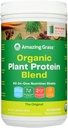 Amazing Grass Organic Plant Protein Blend: Vegan Protein Powder, New Protein Superfood Formule, All- In- One Nutrition Shake with Beet Root, Original, 22 Servings