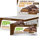 MusclePharm Combat Sport Bar, Chocolate arašídové máslo Cup, High Protein Bary, Bojové chutě, Výkon paliva a splnit energetické požadavky, 20g protein z syrovátkového proteinu, 5g Fiber, Gluten Free, 12 Bary
