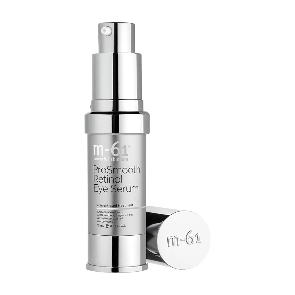 m- 61 ProSmooth Retinol Eye Serum PHARMAD124; 0, 1% Non- Irritating Retinol Eye Serum with Vitamin C, 0, 5 Fl Oz