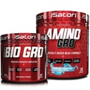 iSatori Bio-GRO protein Syntéza zesilovač - bez příchutí (60 Služeb) & iSatori amino- GRO BCAA Powder - Blue Razz Snow Cone (30 Služeb)
