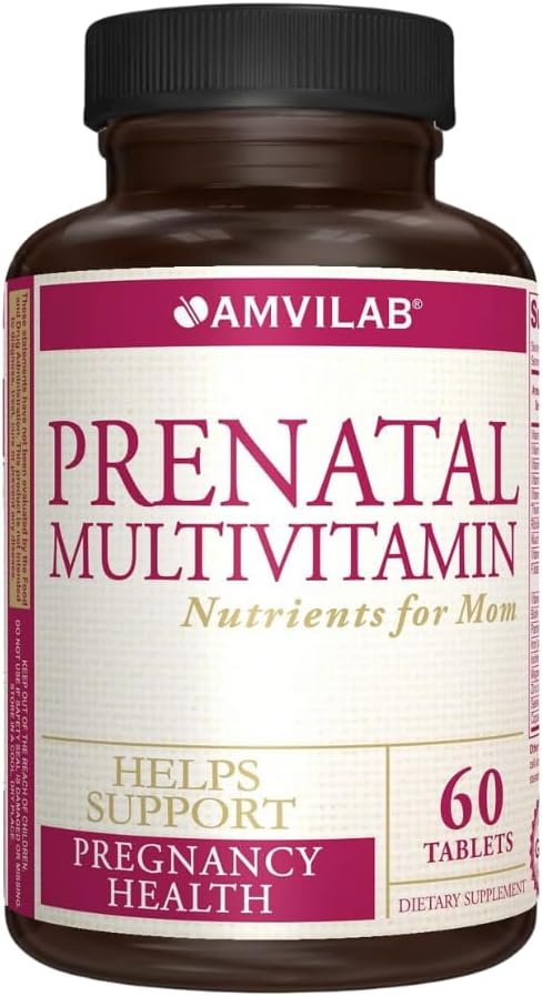Prenatální multivitamin - Pomáhá podporovat zdraví při těhotenství - podporuje imunitní systém a vývoj plodu - Základní živiny pro mámu a dítě - Bezpečná formule - Dietní dodatek - 60 Tablety