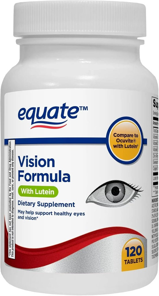 jogi Vision Formule s Lutein Tablety Dietní dodatek, 1 Tablet za den 120 Počet