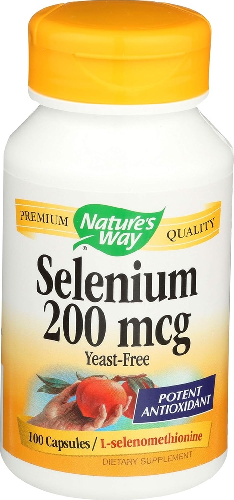 Cesta přírody, Selen 200mcg, 100 Capsules3