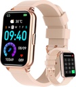 Smart Watch Fitness Tracker Make / Odpověď volání pro ženy se srdečním tempem Blood Oxygen Sleep Monitor Sportovní módy Step Calorie Counter IP68 Vodotěsné pro Android telefony a iPhone