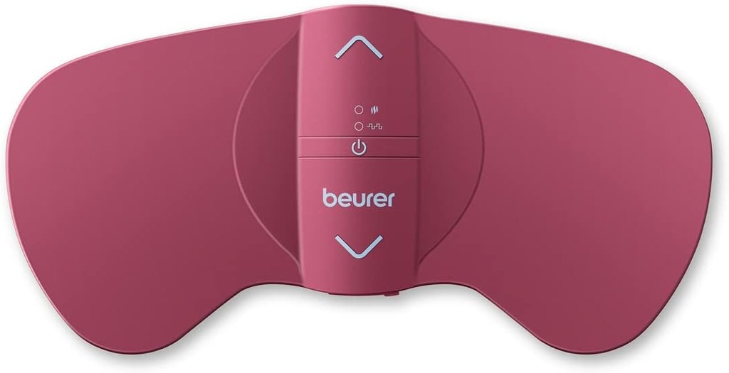 Beurer EM50 TENS Jednotka a vyhřívací Pad - Přenosné období Křeče Relief, Dobíjecí, Auto Shut- Off, 15 TENS Úrovně, Rychlé vytápění, pro Drog- Free Menstrual nebo Spodní Bolesti