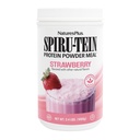 NaturesPlus SPIRU-TEIN, Strawberry - 2.4 lb - Plant- Based Protein Shake - Non- GMO, Vegetarian, Gluten Free - 32 Služeb