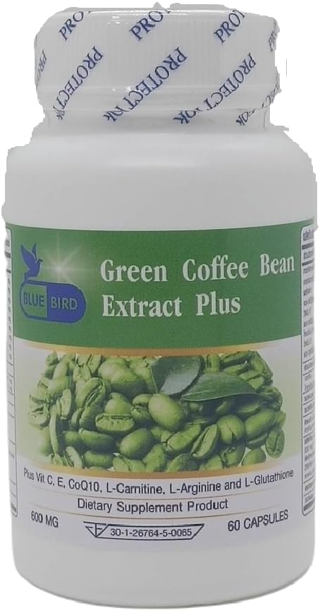 Generický Bluebird Green Coffee Bean Extract Plus 60 tobolek