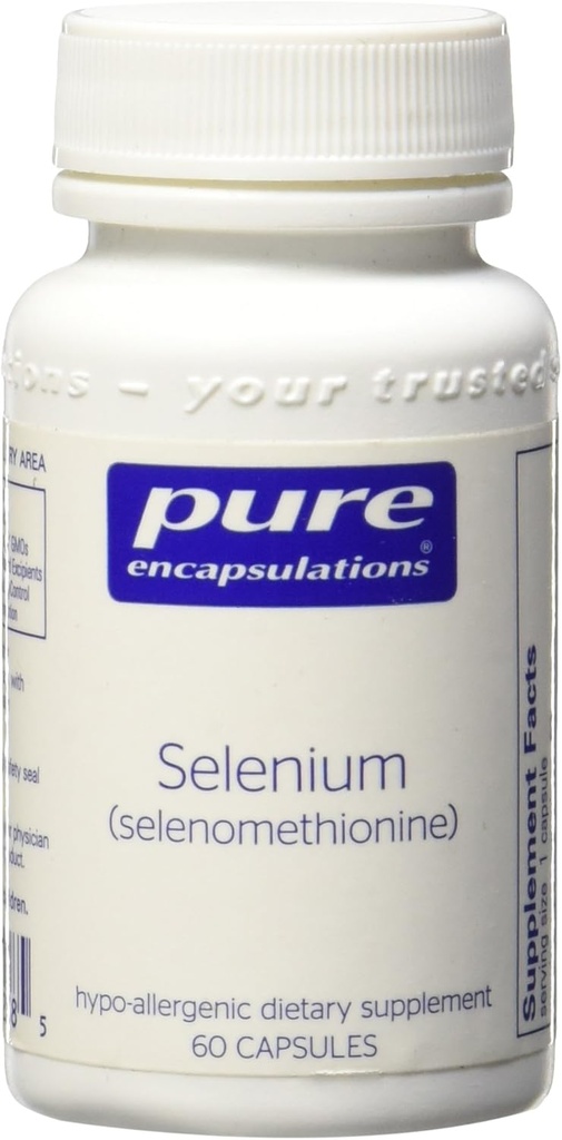Selen 200mcg (Selenomethionin) Dietní dodatek (60 Kapsle)
