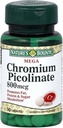 Příroda 's Bounty Mega Chromium Picolinate 800 mcg tablety 50 ea (Balení po 2)
