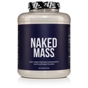 NAKED hmotnost - přírodní hmotnost Gainer Protein Powder - 8 LB Bulk, GMO Free, gluten Free & Soy Free. Žádné umělé přísady - 1,250 kalorií na servírování