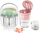 GloDeals Pill Organizer, Pill Crusher, Cutter a Splitter