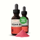 Live Conscious Vegan Vitamin B12 Sublingual Liquid Kaps CLAS124; Methylkobalamin Max Strength B12 5000mcg Formule CLAS124; Vegan B 12 Vitamin Support Energy CLAS124; Podpora paměti a pomoc imunitní systém CLAS124; 60 Serving