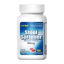 HealthA2Z ® Stool Softener PHAR124; Docusate Sodná sůl 100mg PHAR124; Red Capsules PHAR124; Dependable PHAR124; Gentle Constolly Relief (100 Counts (Balení po 1))