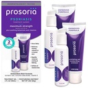 Prosoria léčebný systém Double Kit - 2oz current 124; Výkonná psoriáza Relief s kyselinou salicylovou, kurkuma, Shea Butter & Vitamins IR 124; Gel & Ointment for Scaling, Flaking, Sucho, Svědění a zarudnutí Relief