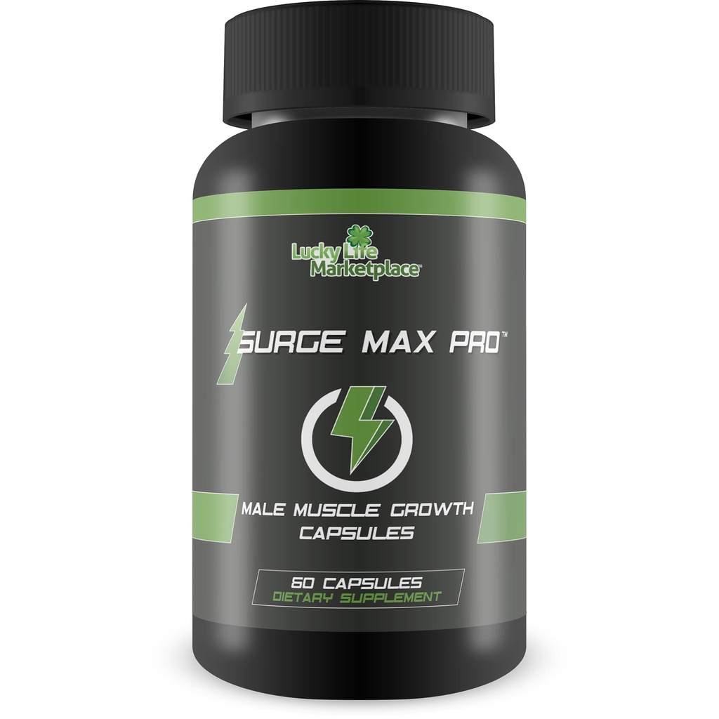 Přepětí Max Pro - Muscle Growth Formule - Vylepšení Power, Síla, Stamina, & Energie - Explozivní Muscle Pump - Velké zisky - Podpora Kyslík & Nutriční Dodávka do svalů - L- Arginin - Build Muscle Mass