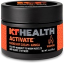 KT Health, Magnesium Cream, Activate - Warms & Loosens Tight Muscles - Use Pre- Workout to reduction Stiffness