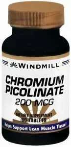 TABLETY PRO PIKOLINÁT CHROMIUM 200 MCG WINDMILL