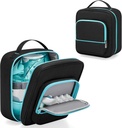 YARWO Nose Cleaner Cestovní pouzdro kompatibilní s Navage Nasal zavlažovací systém, přenosný Neti Pot Safety Storage Bag s vodotěsnou Lining pro Nasal Care Kit, SaltPods a Sinus Rinse zařízení, Bag pouze