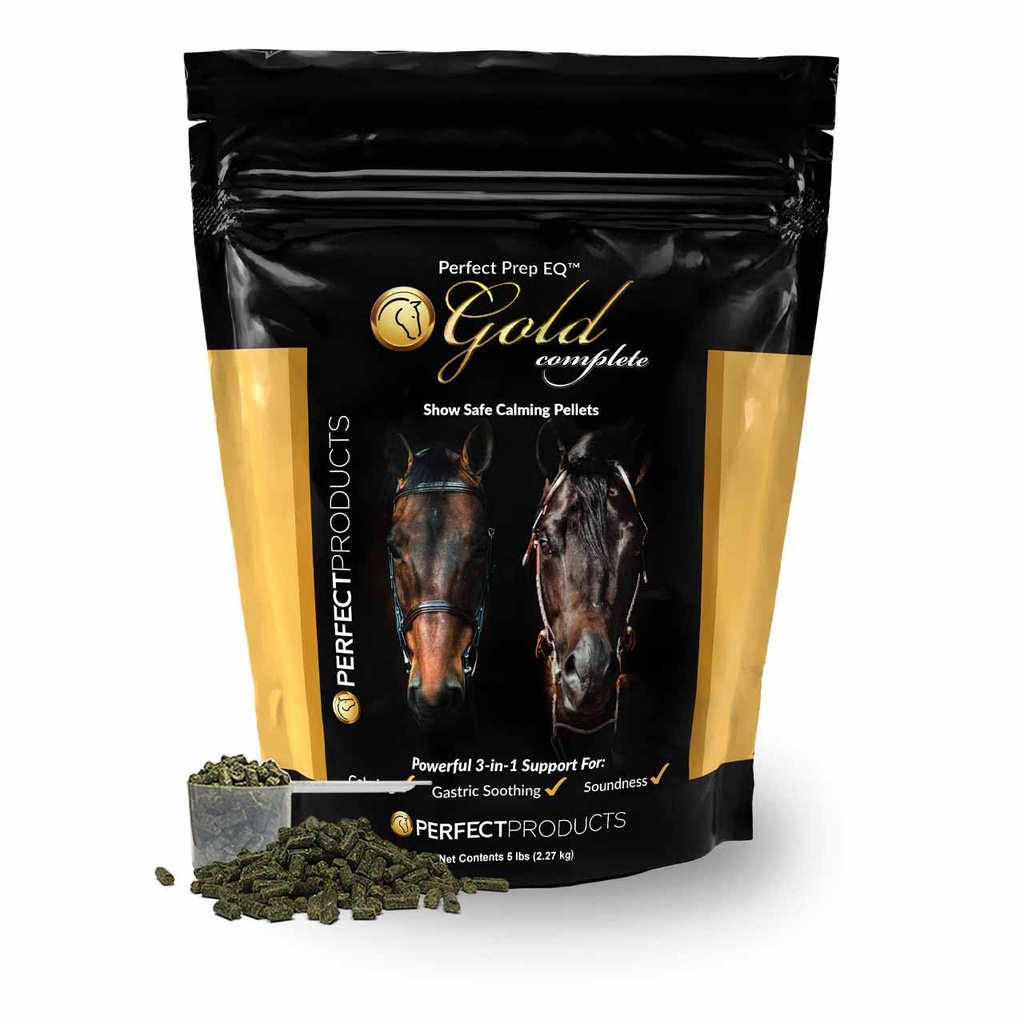 Perfect Prep EQ ™ Gold Complete Calming Pellets (5LB)