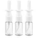 Medsuo 3ks 10ml Nazální sprej Lahvičky Mist Spray Lahvička Čirý Prázdný Rinitis Care Sprayer Přímý sprej Kontejner pro slané esenciální oleje