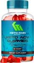Keto Rain Gummies - Keto Rain Advanced ACV Gummys, Keto Rain ACV Gummy 1050MG - Všechny přírodní Jablečné ciderové octy, KetoRain ACV Gummys, 60 Gummies pro 1 měsíc