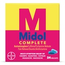 Midol Kompletní Gelcaps 24ct: Midol Kompletní Menstrual Pain Relief Gelcaps s Acetaminophen pro menstruační příznaky, PMS Relief, a Period Cramp Relief - 24 Počet balení květen Vary)