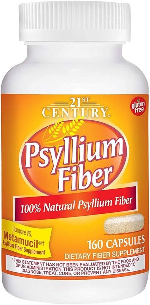 21. století, Psylium Fiber, 160 Kapsle - 2pc