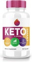 Keto Smart Kapsle - Keto Smart Dietní dodatek pro pokročilé hubnutí, Maximální síla All- přírodní pilulky pro cílení břišní tuk, KetoSmart Pastilly Recenze (60 Kapsle)