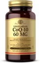 Solgar Vegetarian CoQ-10 60 mg - 180 Zeleninové kapsle - Ochranné antioxidanty - Non- GMO, Vegan, Gluten Free, Dairy Free, Kosher - 180 Služeb