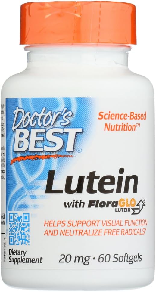 Lékařský nejlepší lutein pro oční zdraví - 20 MG (60 Softgels)