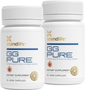 Xtendlife GG Pure Geranylgeraniol for CoQ10, Bone, Muscle & Heart Support - 150mg GG Gold from Annatto Seeds - Ideální pro uživatele Statin - 2 měsíční zásoba (balení po 2)