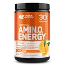 Optimum Nutrition Amino Energy - Předcvičení se zeleným čajem, BCAA, aminokyseliny, Keto Friendly, Green Coffee Extract, Energy Powder - Orange Cooler, 30 Servings (Balení May Vars)