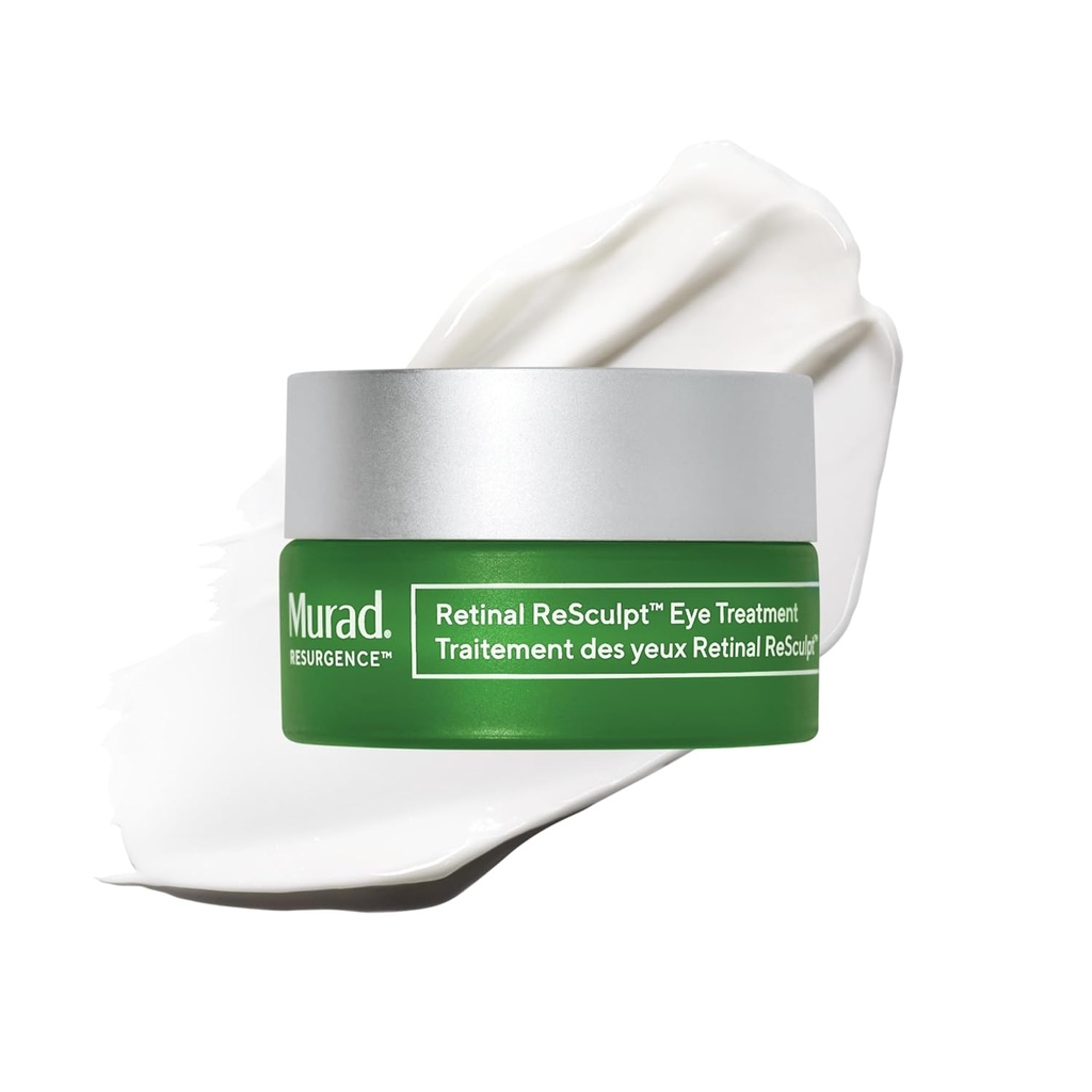 Murad Retinal ReSculpt Eye Lift Treatment - Age- Defying Eye Cream with Encapsulated Retinal, Gentian Root, & Oat- Firming Film for Youlith Eyes - Twinks Droopy Lids & Under- Eye Bags - 0.5 Fl Oz