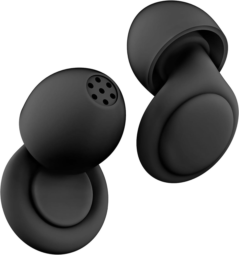 2 Hluk Zrušení Ušní Plugy, Beinkap Spící Špunty s 12 Silikonové měkké Ušní Tipy pro sociální shromáždění, Práce, Spánek, Koncerty, Rodičovství, Konverzace, 28 dB