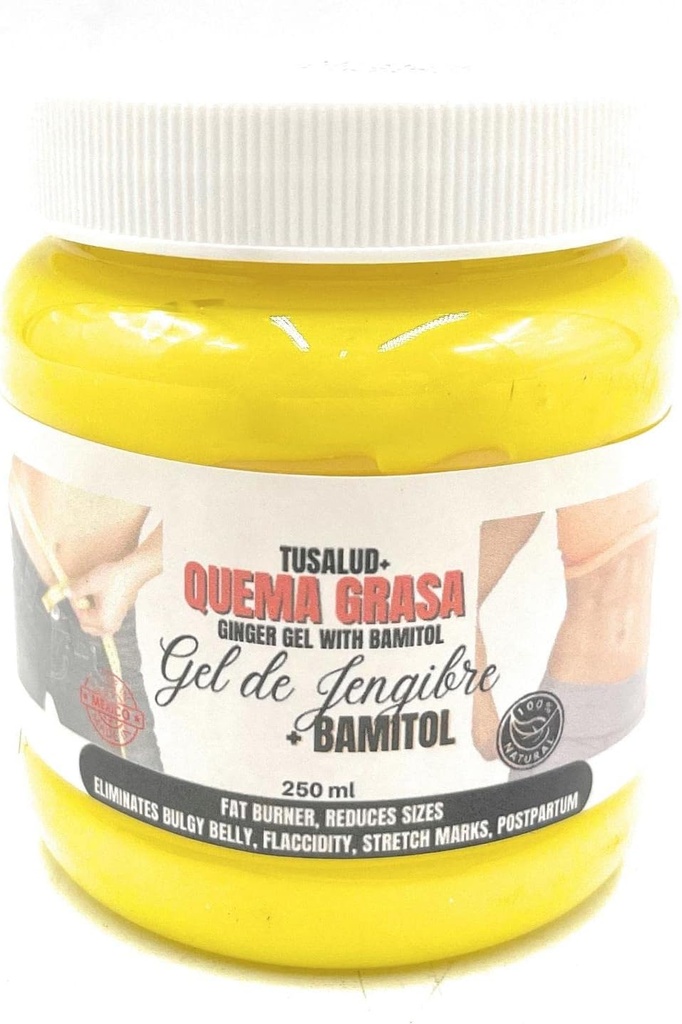 Ginger & Balitol hubnutí tělo gel - přírodní tuk reducer, 8.45 fl oz